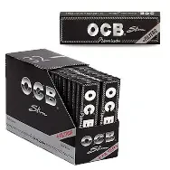 OCB NEGRO SLIM + FILTRO DE CARTON